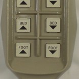 Bed remote 6 button