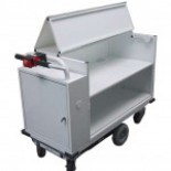 Battery Powered Medical Records Cart