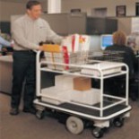 Power Mailroom Cart